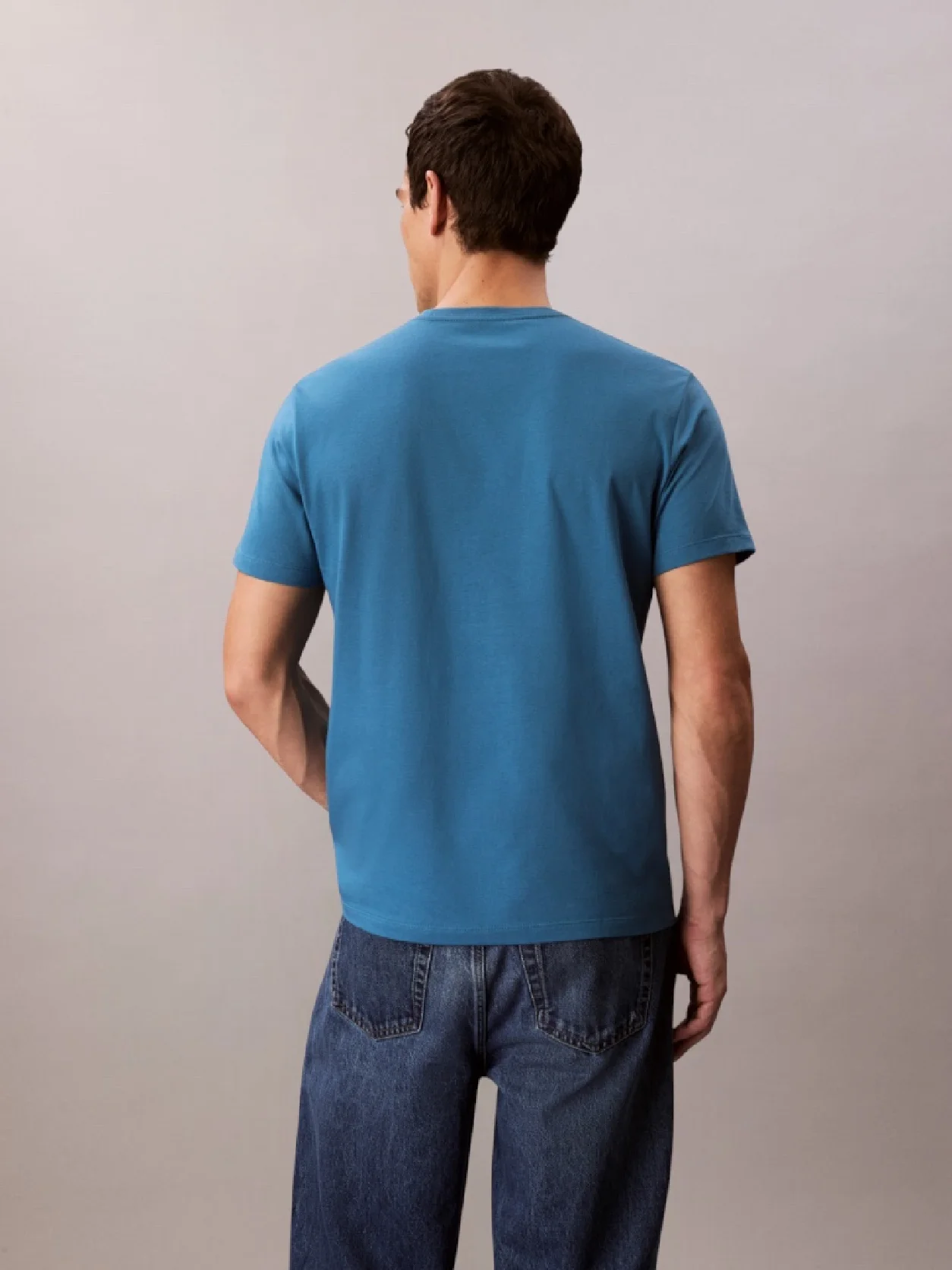 Calvin Klein - T-shirt à manches courtes - Acier bleu 4
