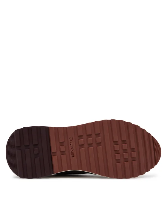 Calvin Klein - Baskets basses à lacets Repreve Mix HM0HM01714 - Marron 3
