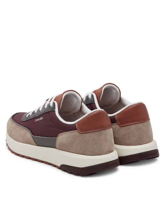 Calvin Klein - Baskets basses à lacets Repreve Mix HM0HM01714 - Marron 4
