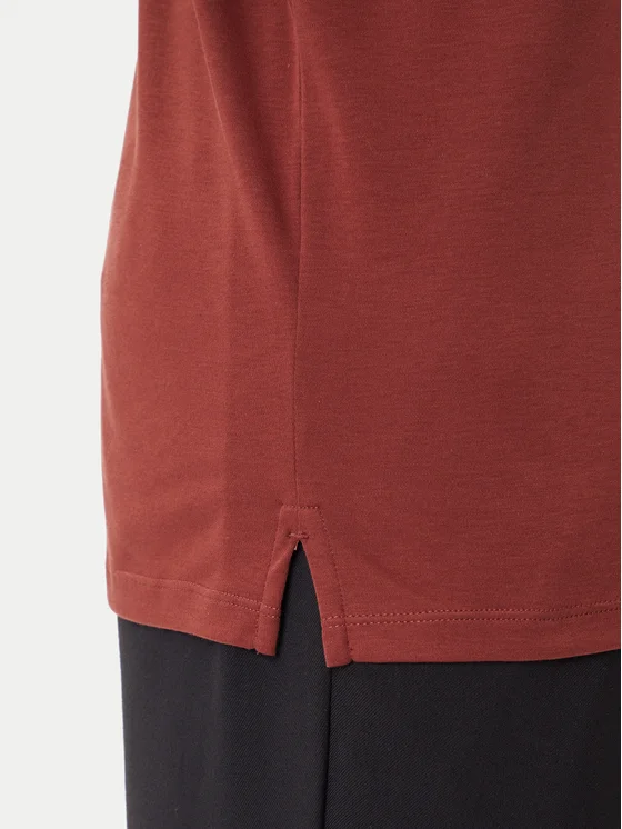 Calvin Klein - Polo en coton Pima - Rouge académique 2