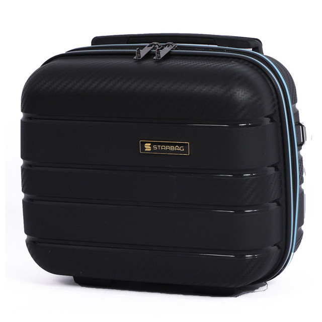 STARBAG - Série de 4 valises en polypropylène incassable Noir Bleu Ciel 3