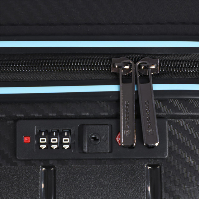 STARBAG - Série de 4 valises en polypropylène incassable Noir Bleu Ciel 7