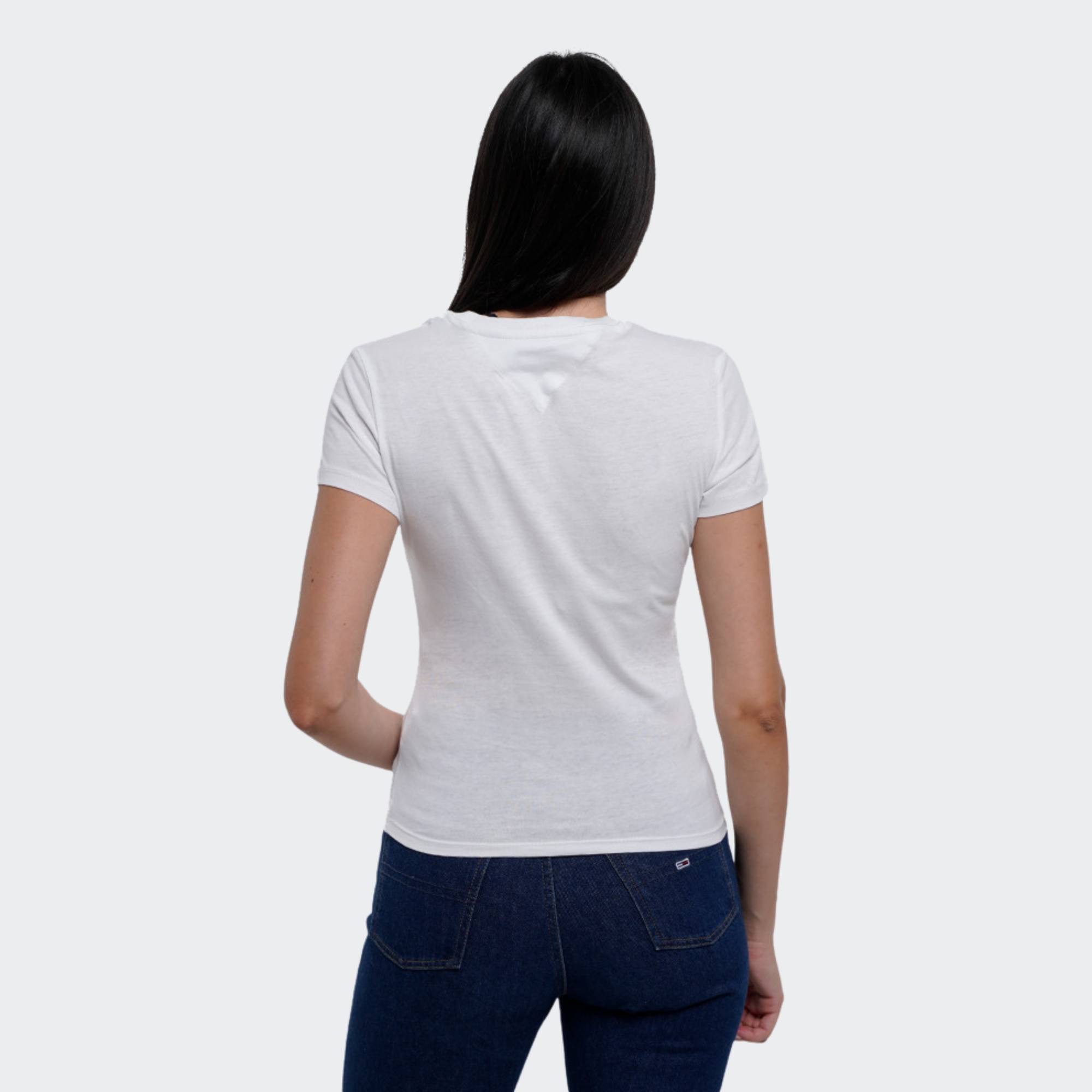 Tommy Hilfiger - T-shirt à manches courtes extra slim - Ecru 2
