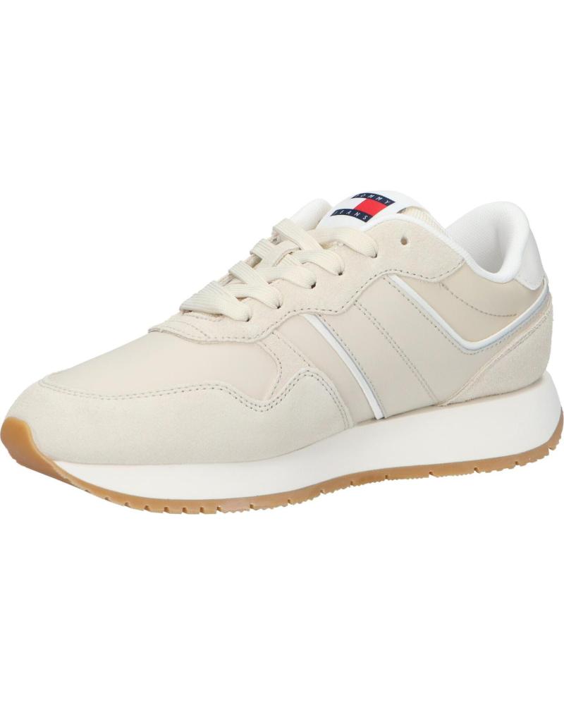Tommy Hilfiger - Baskets femme TOMMY HILFIGER EN0EN02771 EVA RETRO RUNNER ACG NEWSPRINT - Beige 2