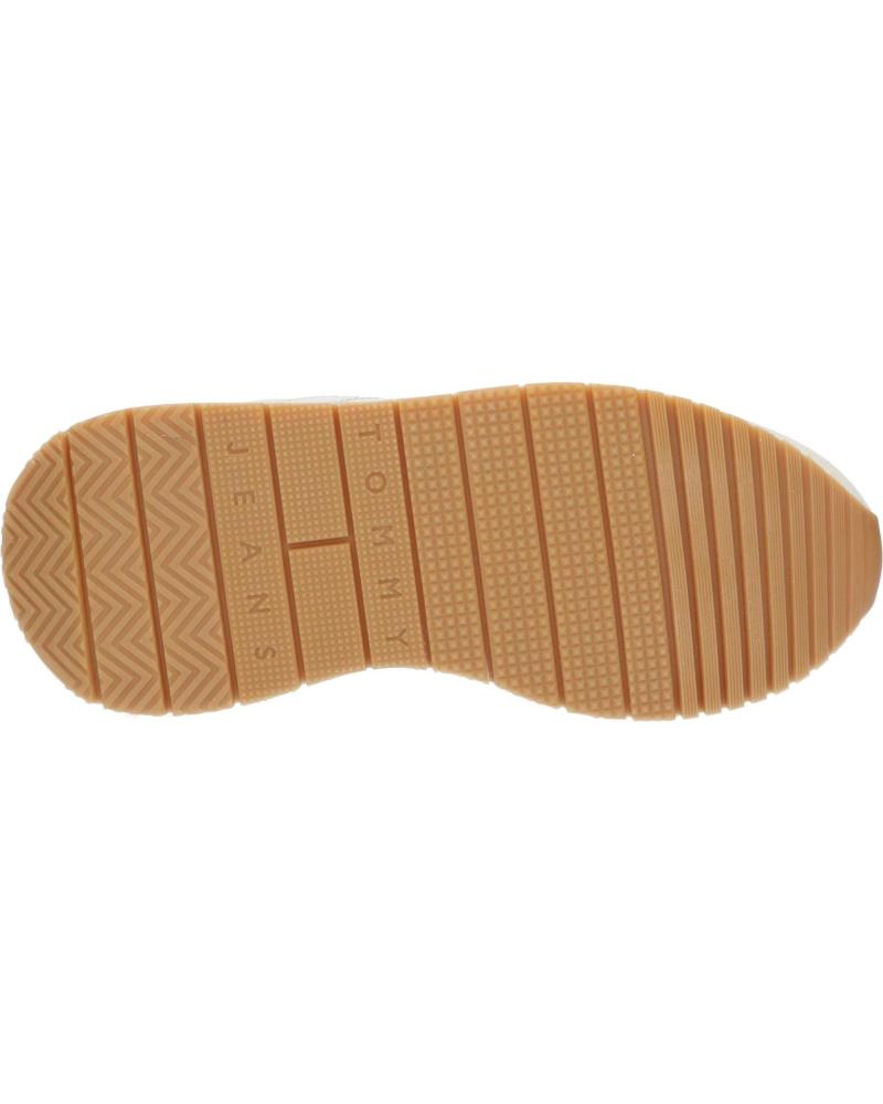 Tommy Hilfiger - Baskets femme TOMMY HILFIGER EN0EN02771 EVA RETRO RUNNER ACG NEWSPRINT - Beige 5