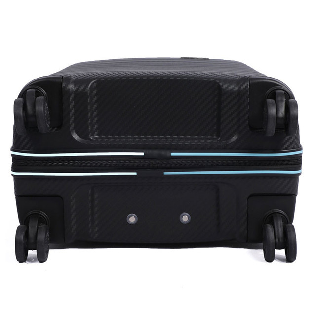 STARBAG - Série de 3 valises en polypropylène incassable Noir Bleu Ciel 6