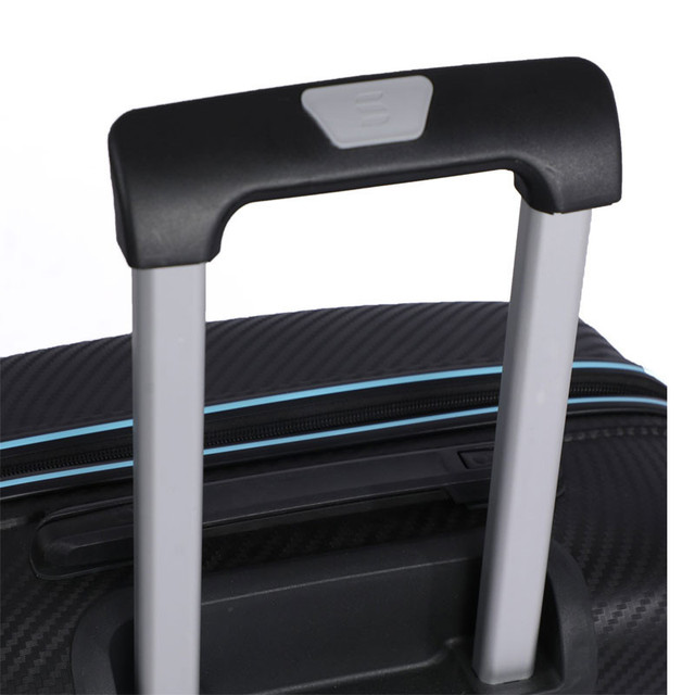 STARBAG - Série de 3 valises en polypropylène incassable Noir Bleu Ciel 7