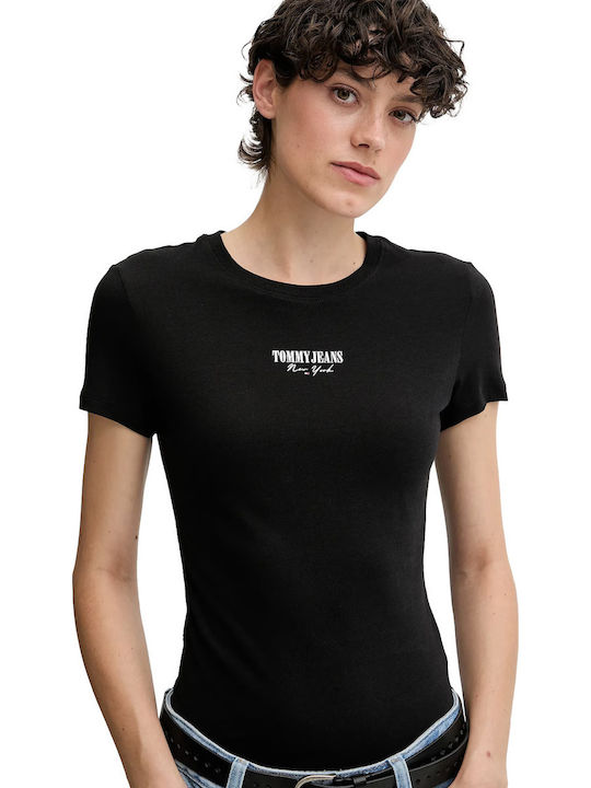 Tommy Hilfiger - T-shirt à manches courtes extra slim - Noir 2