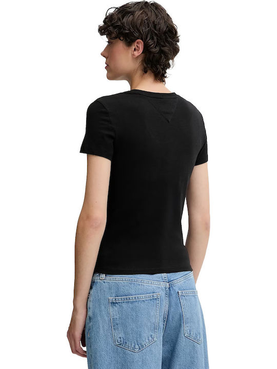 Tommy Hilfiger - T-shirt à manches courtes extra slim - Noir 3