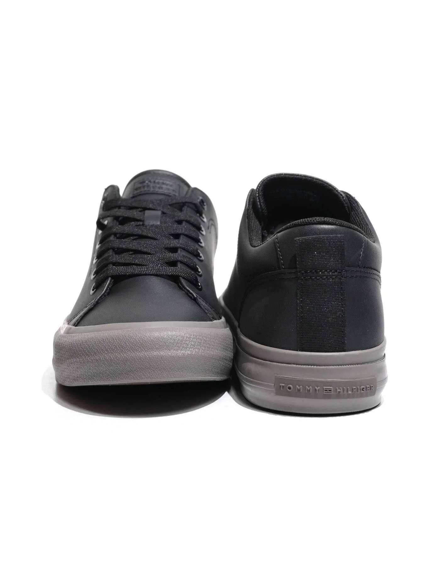 Tommy Hilfiger - TH HI VULC STREET LOW RWB LTH - Noir 5