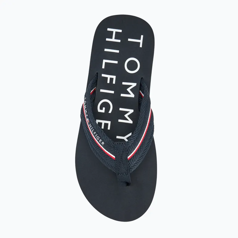 Tommy Hilfiger - Sandales de plage Tommy Hilfiger Web pour hommes - Marine 2
