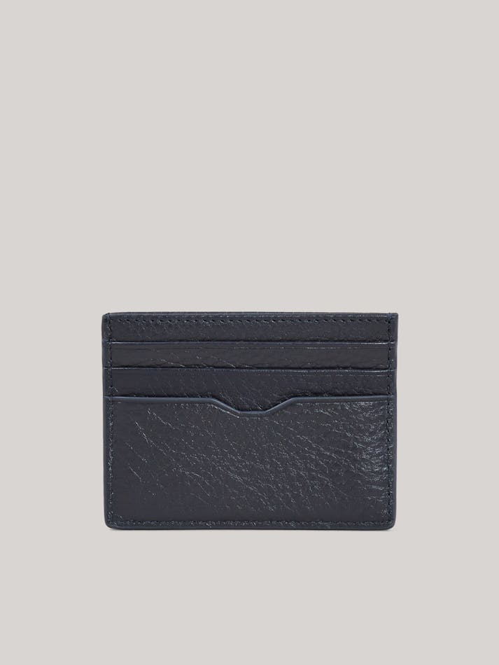 Tommy Hilfiger - Porte-cartes en cuir TH Business- Bleu Marine 2