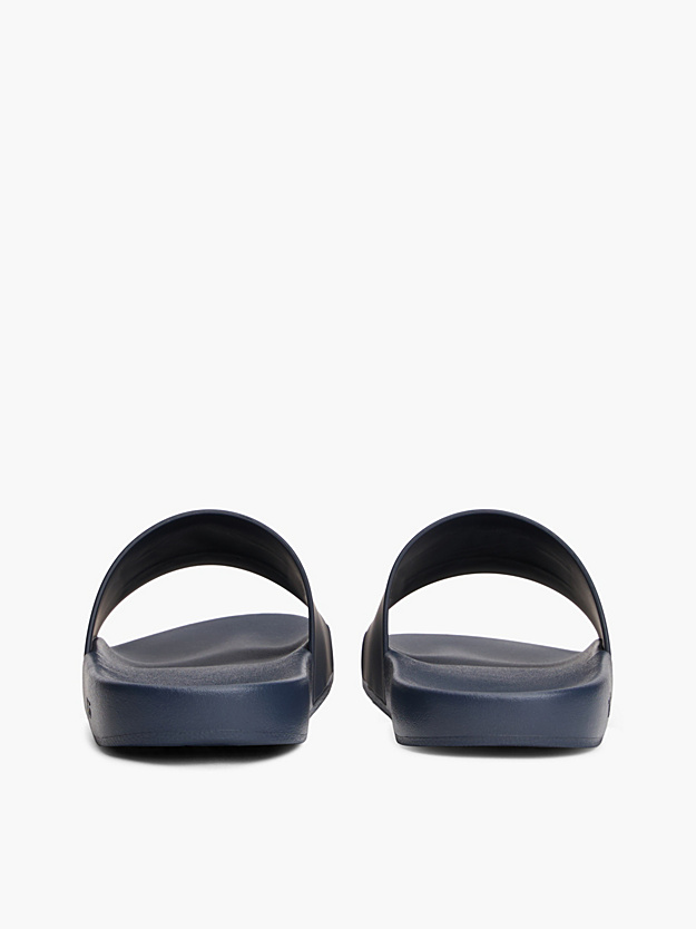 Tommy Hilfiger - Toboggans de piscine à insignes de drapeau - bleu foncé 4