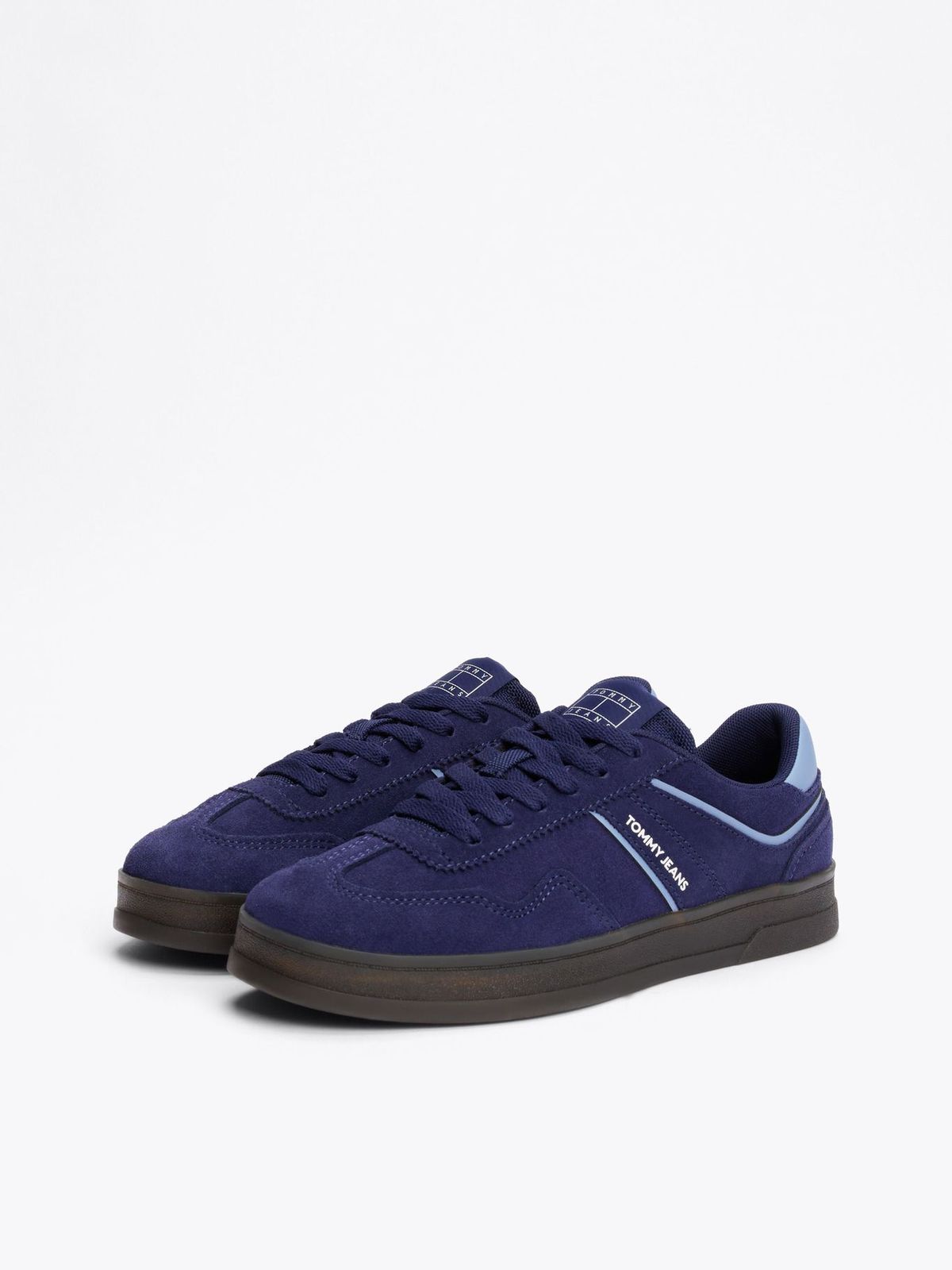 Tommy Hilfiger - Les chaussures de tennis en daim Greenwich - Marine 2