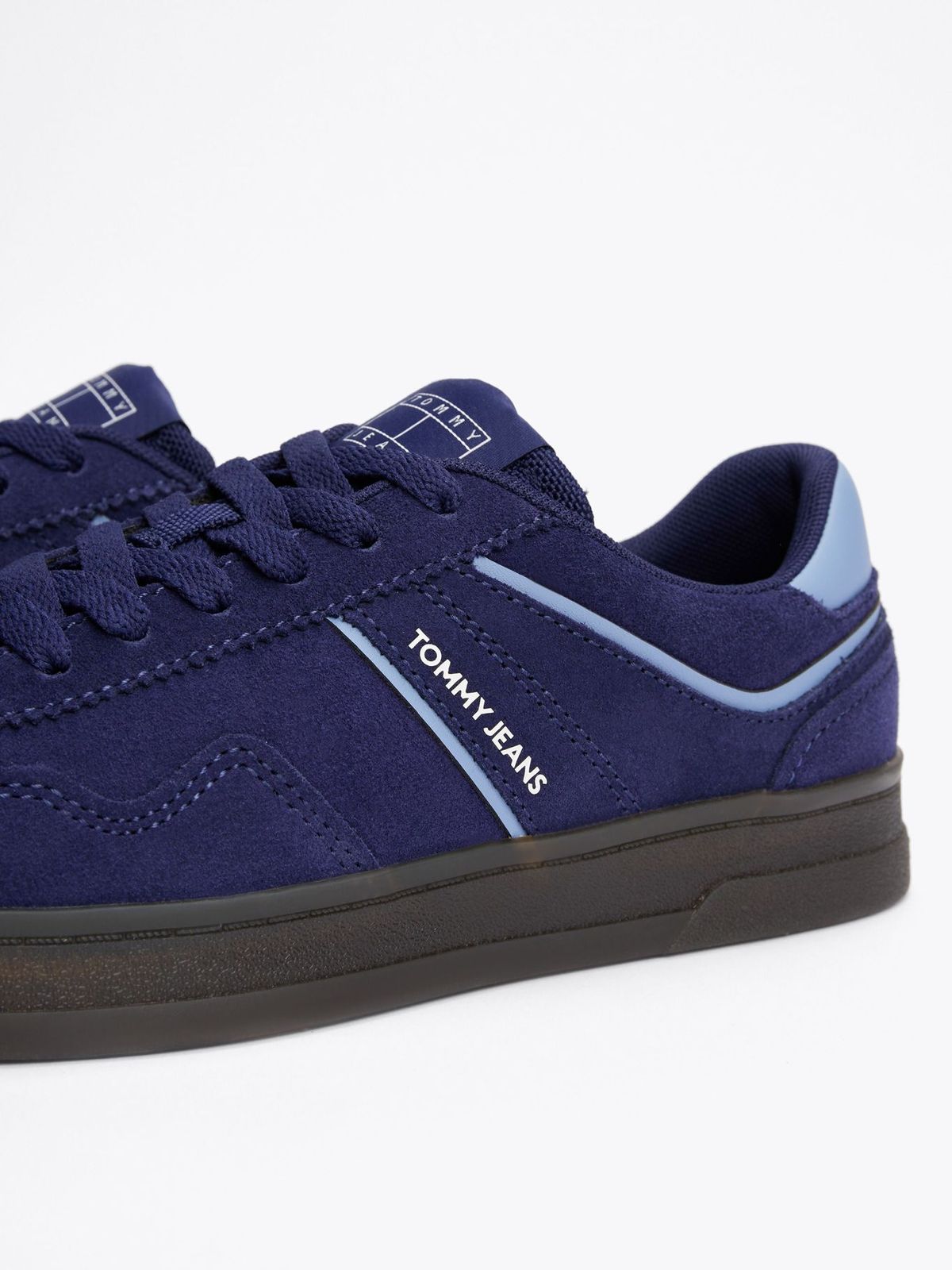 Tommy Hilfiger - Les chaussures de tennis en daim Greenwich - Marine 6
