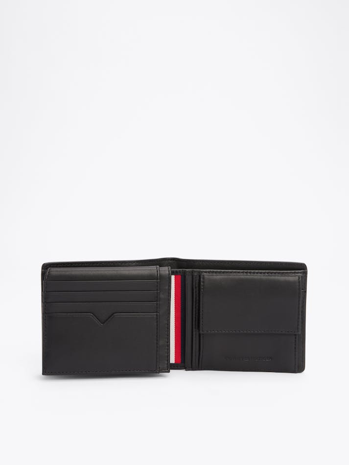 Tommy Hilfiger - Portefeuille en cuir TH Business avec porte-monnaie - Noir 4