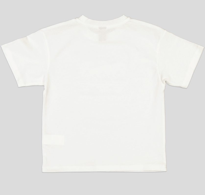 White Pigeon - T-SHIRT GARCON MANCHE COURTE 100 % COTON  Blanc 4