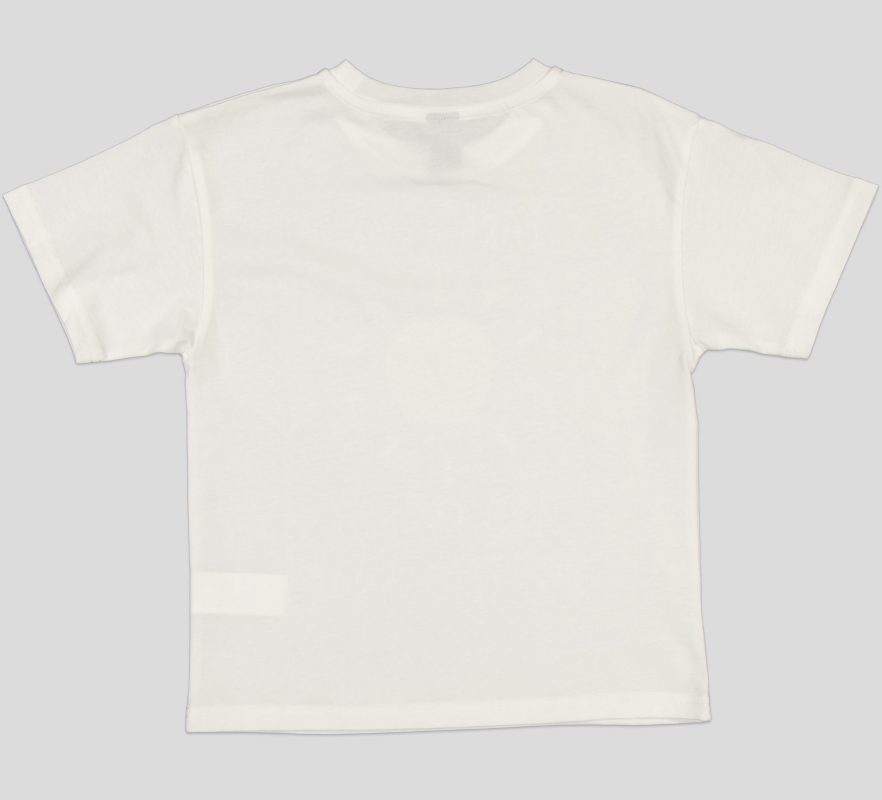 "White Pigeon - T-SHIRT GARCON MANCHE COURTE 100 % COTON ""Para Ver"" - Blanc" 4