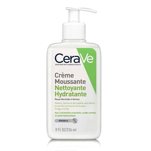 Cerave - Crème Moussante Hydratant Peaux Seche 236Ml