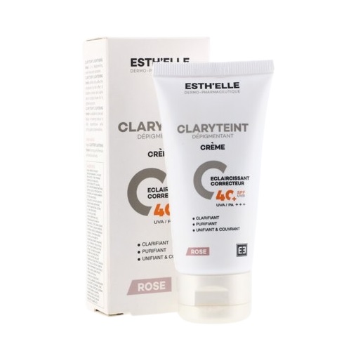 Esth'Elle - Clary Teint Spf 40+ Rose 50 Ml