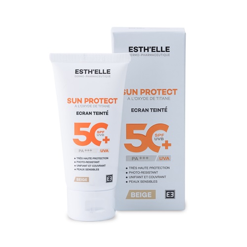 Esth'Elle - Ecran 50+Sun Protect Beige 50 Ml