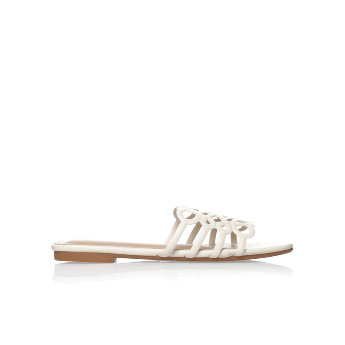 Seaside -Claquette plat decoupe E26-F632 - Beige