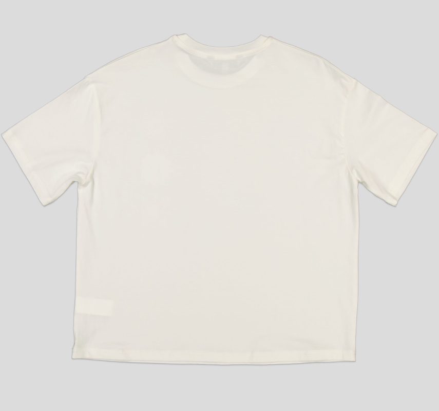 White Pigeon - T-SHIRT FEMME 100 % COTON - Ecru 4