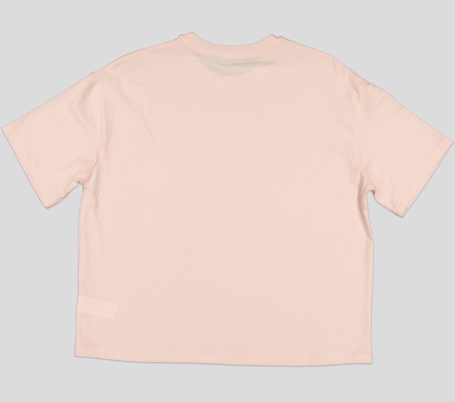 White Pigeon - T-SHIRT FEMME 100 % COTON - ROSE PASTEL 4