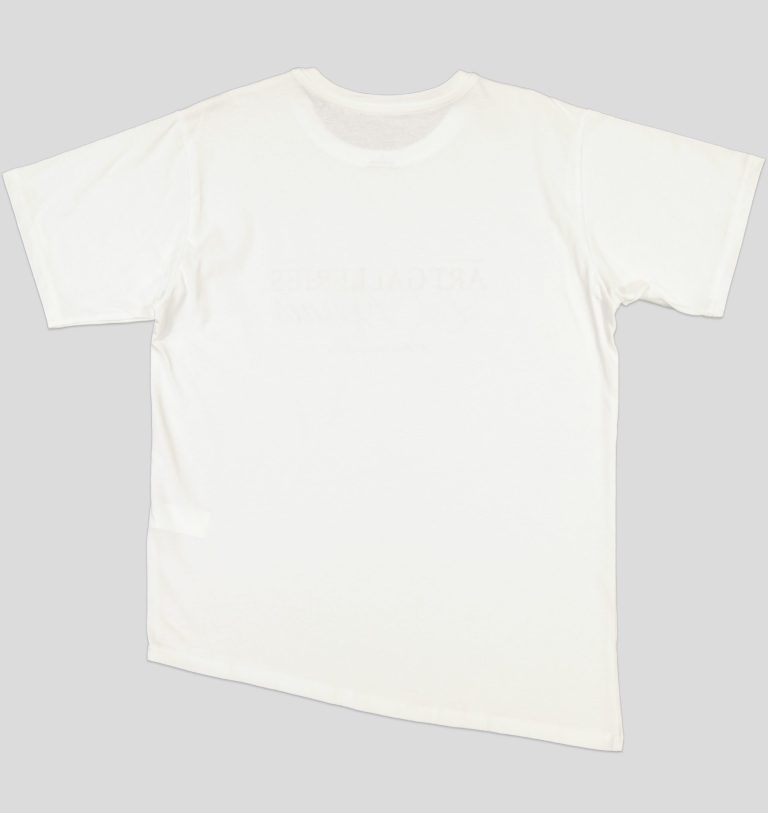 "White Pigeon - T-SHIRT FEMME MANCHE COURTE 100% COTON""Art Galleries"" - Blanc" 4