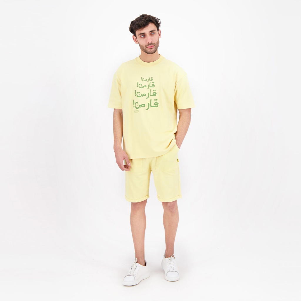 Kontakt - Sweat homme manches courtes  !????! ???? - Jaune