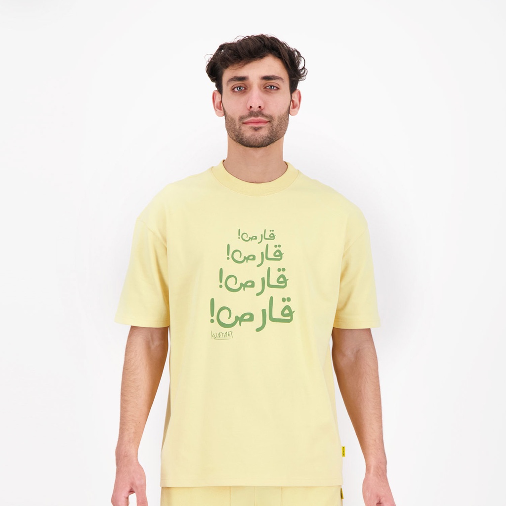 Kontakt - Sweat homme manches courtes  !????! ???? - Jaune 2