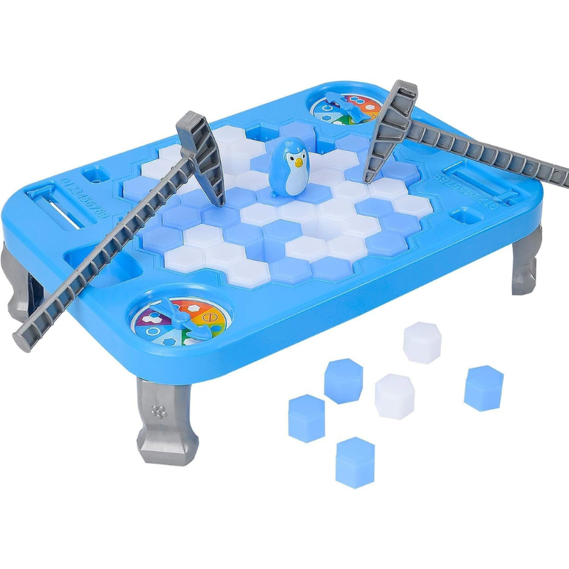 NEST - Jeu du Pingouin sur la Glace Grand Modèle - Jeu de Société Interactif 2 à 4 Joueurs 3