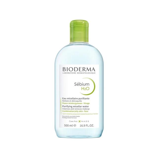Bioderma - Sébium H2O Eau Micellaire Démaquillante 500ml
