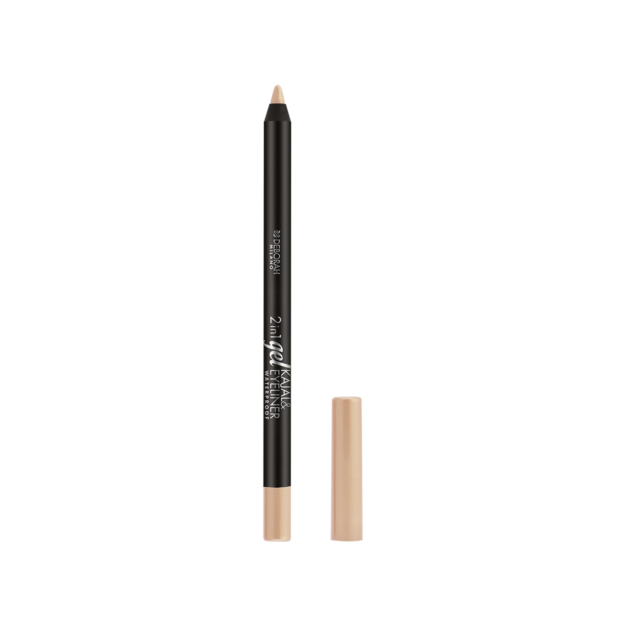 Deborah - Gel Kajal&Eyeliner 2In1 Pencil N°6
