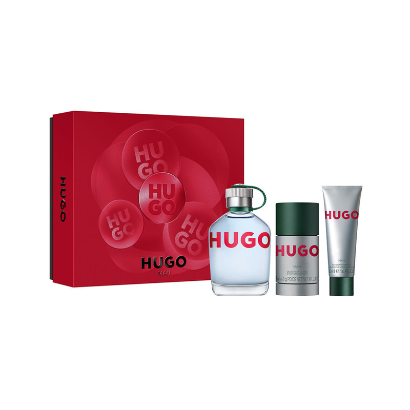 Hugo Boss - Coffret Man Eau De Toilette 125Ml + Gel Douche + Déodorant Stick