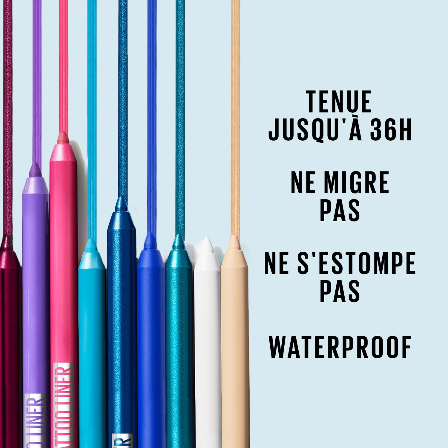 Maybelline - Tattoo Liner Gel Pencil 910 Bold 2