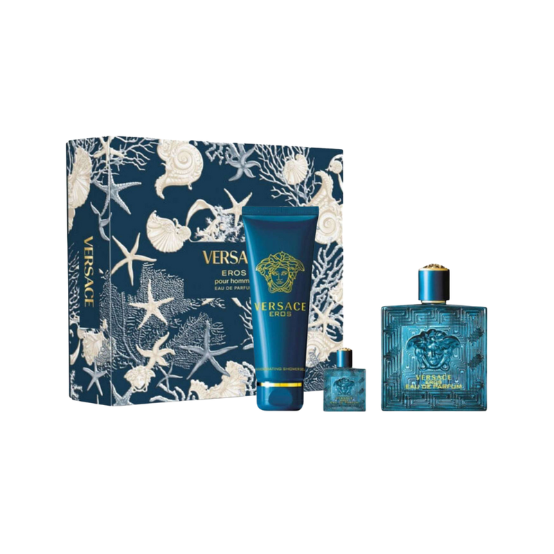 Versace - Eros H Eau De Parfum 100+Bsg150+Eau De Parfum 5