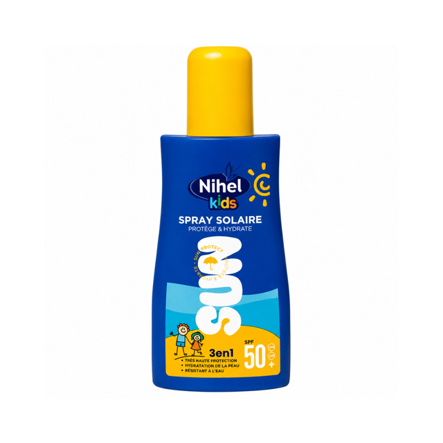 Nihel - Spray Enfant Solaire Spf 50+ 200Ml