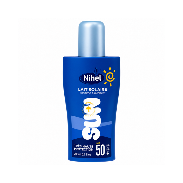 Nihel - Spray Solaire Spf 50+ Adulte
