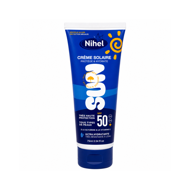 Nihel - Creme Solaire Pour Adulte Spf Son