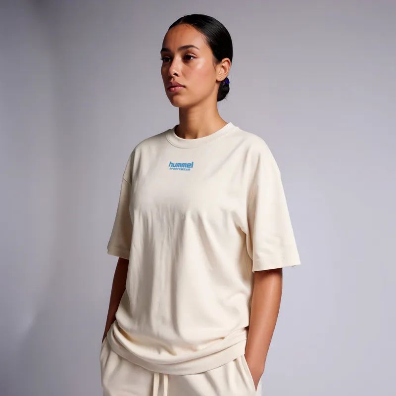 Hummel - T-shirt HUMMEL x GOOBA ANDIAMO - Ecru 4