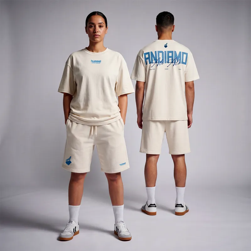 Hummel - SHORT HUMMEL x GOOBA ANDIAMO - Ecru 3