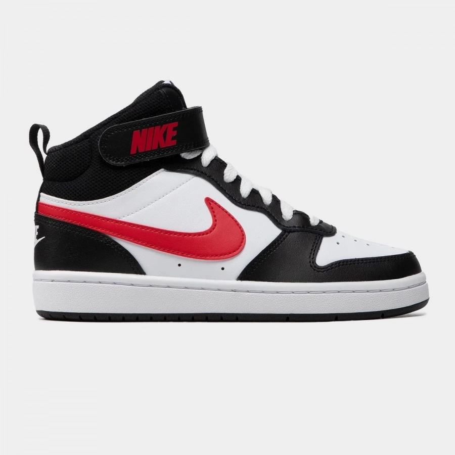 Nike - Nike Chaussures Court Borough - DO5889-161 - Noir/Blanc/Rouge