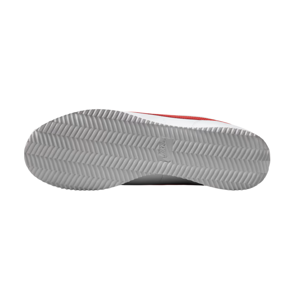 Nike - Cortez Pour Homme en cuir - Blanc Rouge 3