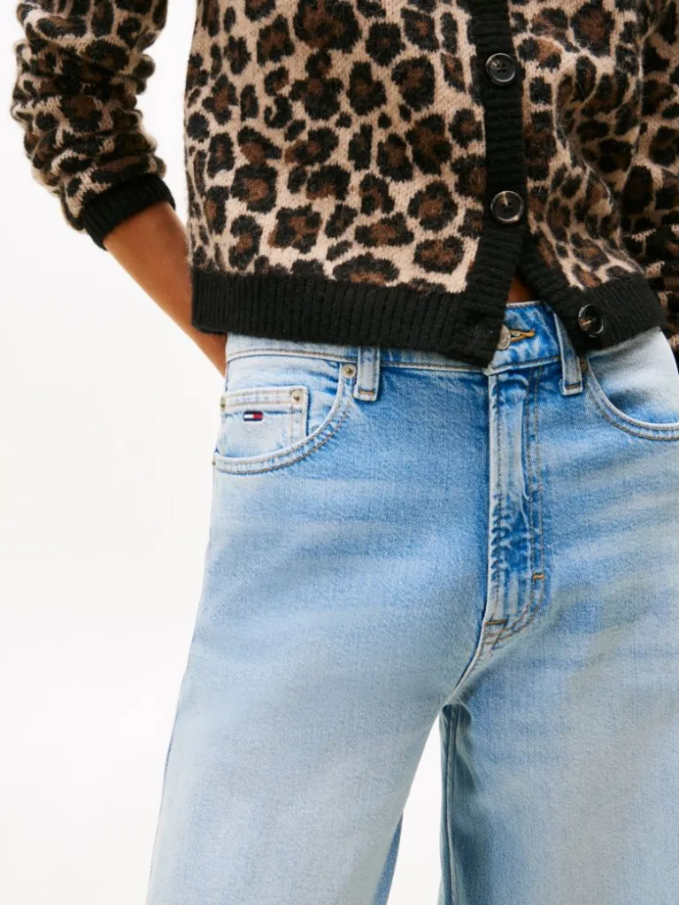 TOMMY HILFIGER - Jean Claire taille haute à jambes larges - Denim Light 3