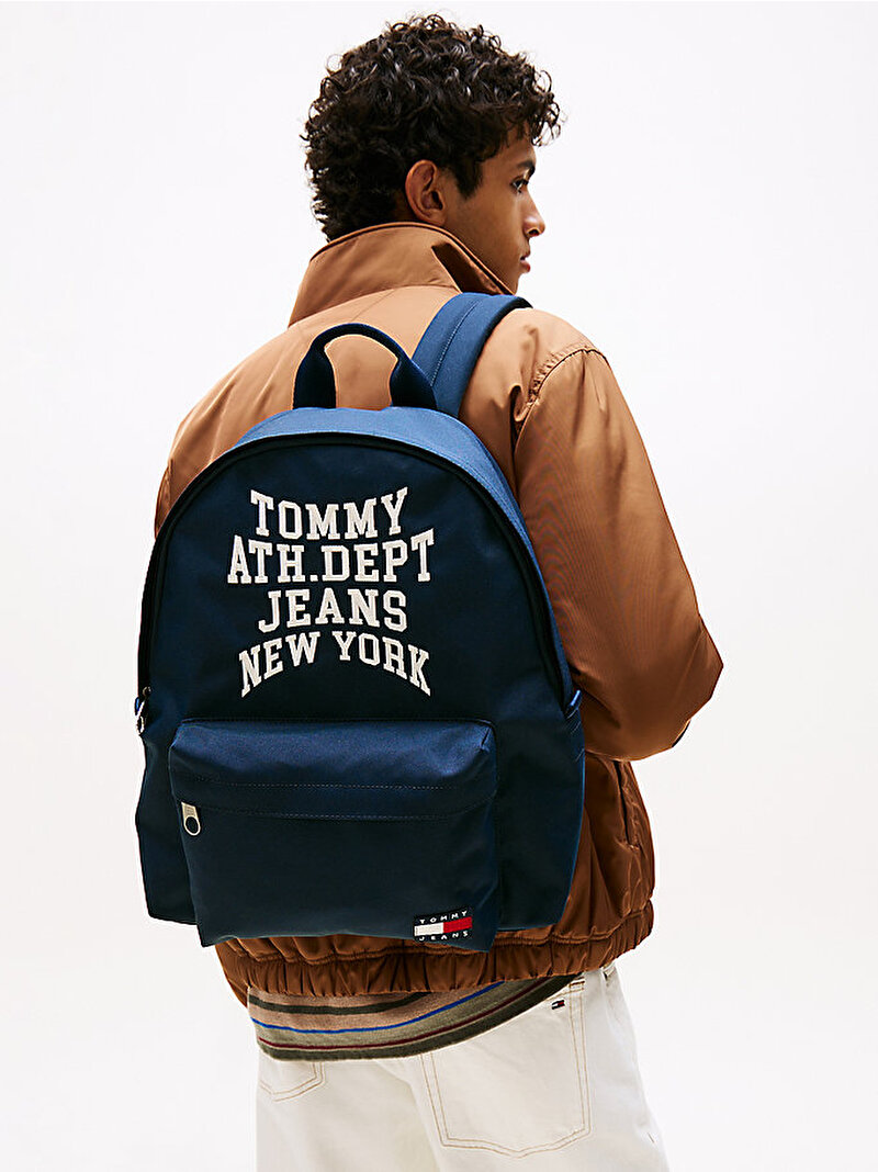 TOMMY HILFIGER - Sac à dos graphique multicolore TJM pour homme - Bleu Marine 5