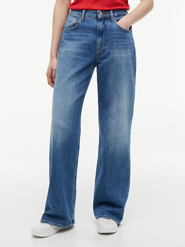 TOMMY HILFIGER - Jean droit décontracté Mia taille mi-haute - denim medium 2