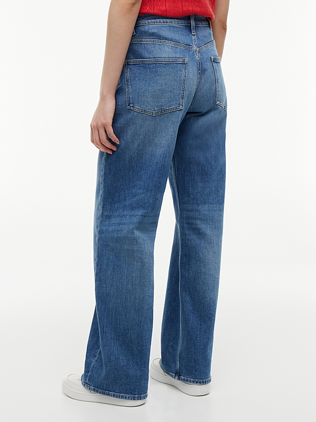 TOMMY HILFIGER - Jean droit décontracté Mia taille mi-haute - denim medium 4