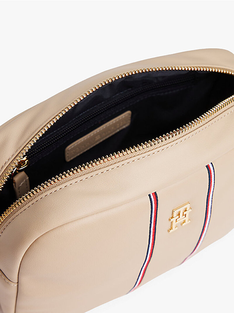 TOMMY HILFIGER - Sac bandoulière Popette pour femme - Beige 4