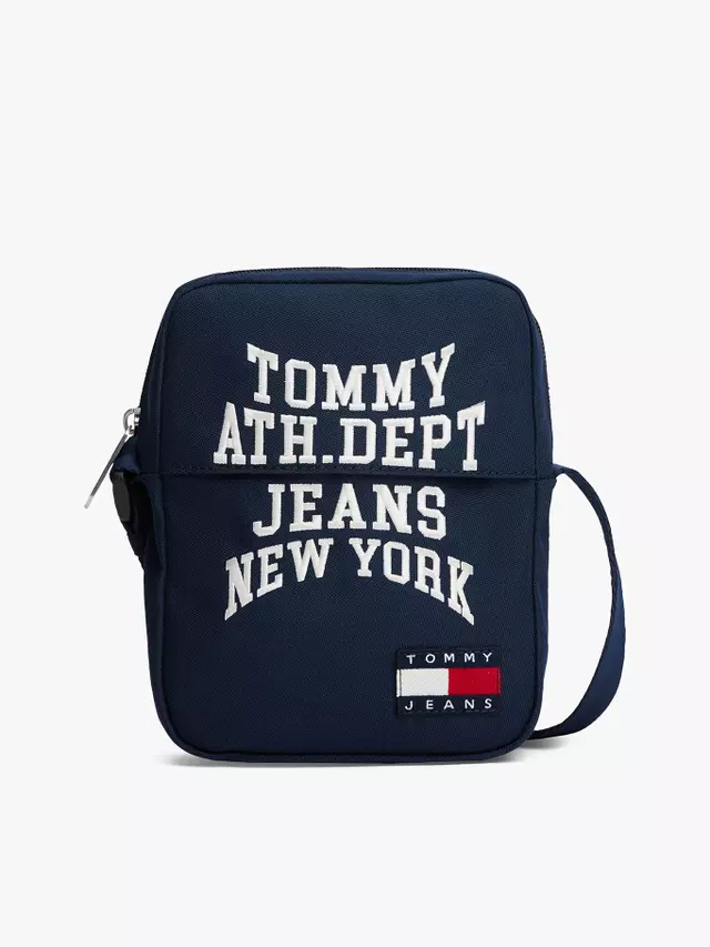 TOMMY HILFIGER - Sac de reporter avec logo graphique - Bleu Marine 5